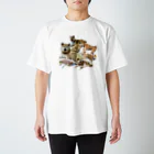 柴犬と柴犬のまんまる柴犬 Regular Fit T-Shirt