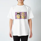 ひげ猫マリオのピーナツ兄弟 Regular Fit T-Shirt