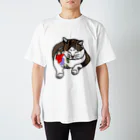 natunodai3kakuのネコと三男 Regular Fit T-Shirt