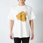 リョウコノオエカキの🆕おやすみクマたん🐻 スタンダードTシャツ