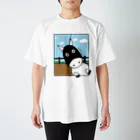 あっきょん(旧たもちゃん)のひゅひゅ馬めんこ「Look at me...」 スタンダードTシャツ