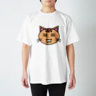 おくばちゃんショップの猫おくばちゃん スタンダードTシャツ