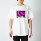 一富士かめ-Ichifuji Kame-のにじ Regular Fit T-Shirt