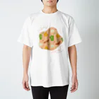 nenneの食べこぼし柄（ナポリタンver） Regular Fit T-Shirt