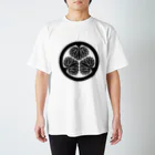 みたらし商店🍡の家紋シリーズ【葵】 Regular Fit T-Shirt