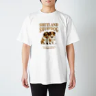 onehappinessのシェルティ　パピー　You're the best　【One:Happiness】 Regular Fit T-Shirt