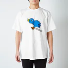 小田原ドラゴンのおしゃれハウスの幸せの青い鳥 スタンダードTシャツ