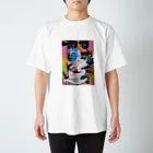 ザウルスガオガオのPUNK ROCK-サイコパスビックプリント Regular Fit T-Shirt