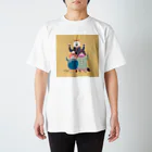 群青の#今日の群青家 似顔絵アニマル スタンダードTシャツ