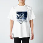 S-Kekki顕在思考室のSFサークルT/黒 Regular Fit T-Shirt