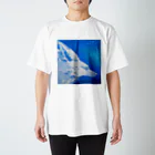 辰沼ディア🐲✴️Vtuber活動楽しい！！！の青と狐のような何か Regular Fit T-Shirt