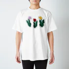 camelwreathのラグT (チューリップ) Regular Fit T-Shirt