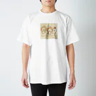 よしねこねこのOh!tumn かぼちゃ、きのこ、栗。 Regular Fit T-Shirt