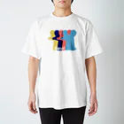 NEZUMI to UMA ga SUKIのからふるねずみ Regular Fit T-Shirt