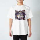 hechaの夜のアヒル Regular Fit T-Shirt