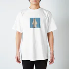 テイエンコウのお店 🦖🦕🦖🦕🦖の白くまのTシャツ Regular Fit T-Shirt