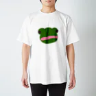 ともっぺの公式グッズ🐸のともっぺの落書き スタンダードTシャツ