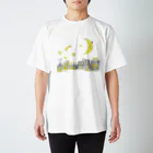 おつきさまのおかいもののおつきさまとひかるまち（手帳型ケース用） スタンダードTシャツ