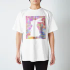 夢色工房のうさT型抜きぴんく Regular Fit T-Shirt