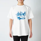 転寝みるく(こもりみるく)のみるくロゴ Regular Fit T-Shirt