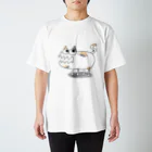 sen-no-momotsukuriのミケミケネコ Regular Fit T-Shirt