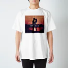 ミキの盲目なロング Regular Fit T-Shirt