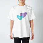 mariascharmsのxoxo シンプル　ハート　デサイン Regular Fit T-Shirt