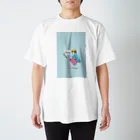 ちりげむしのCAPandKABUTOGANI Regular Fit T-Shirt