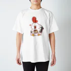 サクラ春のにわとりプリン スタンダードTシャツ