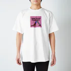 kuuleiのYOGA × Animal （Adho mukha svanasana） Regular Fit T-Shirt