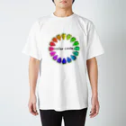 なみわさのアトリエのいちごの色相環 Regular Fit T-Shirt