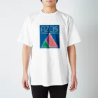 hikkinakoのAZCISロゴ青 Regular Fit T-Shirt