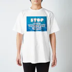 necoda item のStop releasing contaminated water from nuclear power plants into the ocean. スタンダードTシャツ