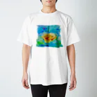 onmycolorの楽描き店のはこふぐ太 Regular Fit T-Shirt