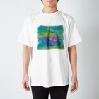 onmycolorの楽描き店のはこぷく代さん Regular Fit T-Shirt