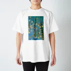 世界の名画館 SHOPのゴッホ「花咲くアーモンドの木の枝」 スタンダードTシャツ