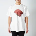 3丁目雑貨店のSUSHI！medium-fatty tuna スタンダードTシャツ