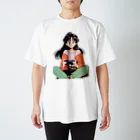 80's-90'sRetroAnimeStoreのレトロゲームガール Regular Fit T-Shirt