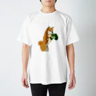 パンプアップ柴Hachiのパンプアップ柴Hachi（ブロッコリーver） Regular Fit T-Shirt
