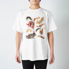 ヤドカリの国のウミウシ集合！ Regular Fit T-Shirt