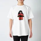 東京柴犬商事のお菊ちゃん（文字入り） Regular Fit T-Shirt