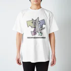 モスクワノマンボウのねこ スタンダードTシャツ