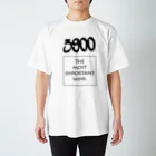 #wlmのPOINTS - 3900 Gray スタンダードTシャツ