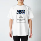 #wlmのPOINTS - 3900 Blue Regular Fit T-Shirt