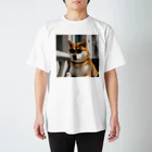 柴犬を愛する者のサングラス柴 スタンダードTシャツ