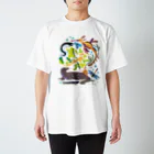 みなとまち層の世界のドラゴンたち Regular Fit T-Shirt