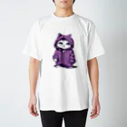 animal canvasのthe cat！ スタンダードTシャツ