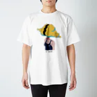 雲スタジオ (Studio Kumo)のCloud Lady 20 - I SWIM. - T shirts (English) Regular Fit T-Shirt