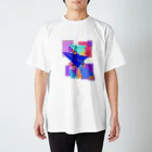 ☆MATSU☆のカラフル紙飛行機 Regular Fit T-Shirt