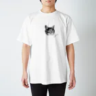 保護猫しじみのねこイラスト スタンダードTシャツ